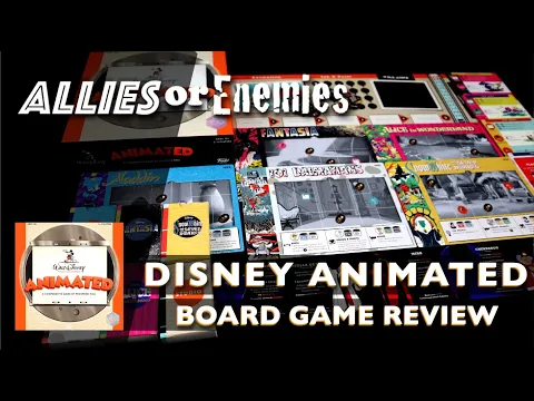 Disney Animated - Board Game Review