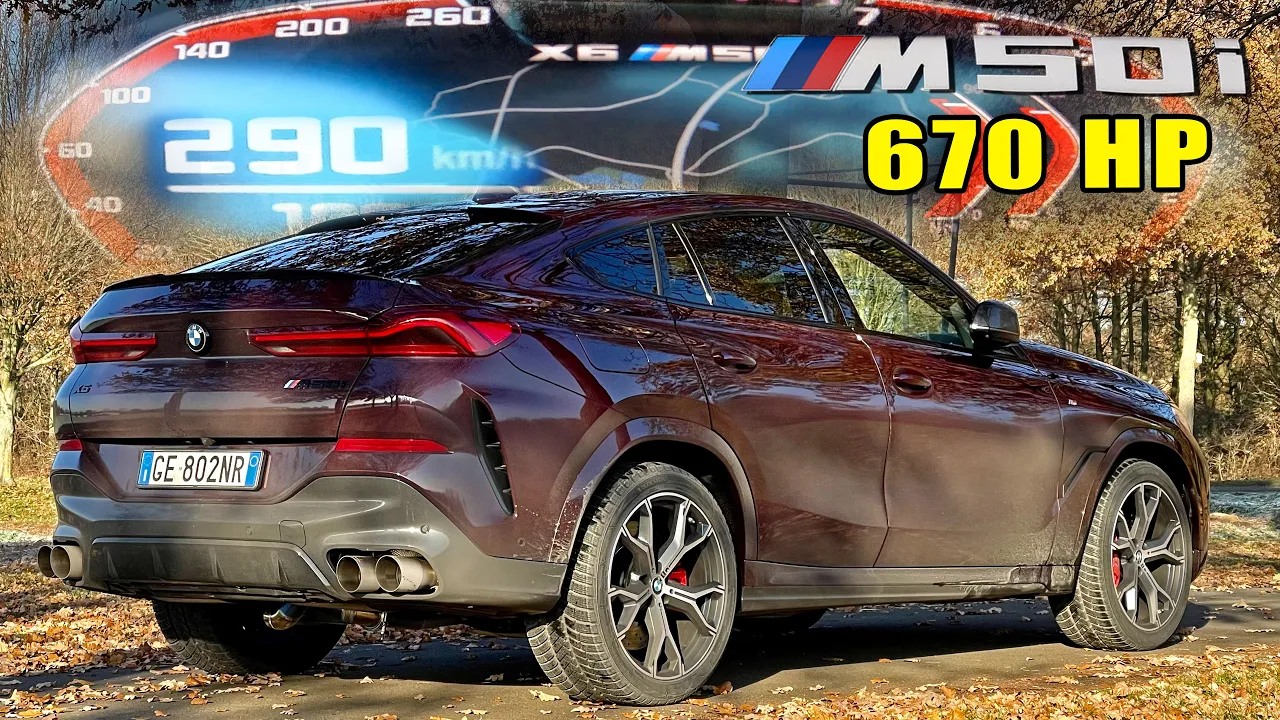 670HP BMW X6 M50i *Pure Turbos* 0-290 Acceleration & AMAZING SOUND