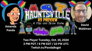 Two Player Tuesday w/ David Waldman | Hauntsville (KS Preview) | Twitch VOD