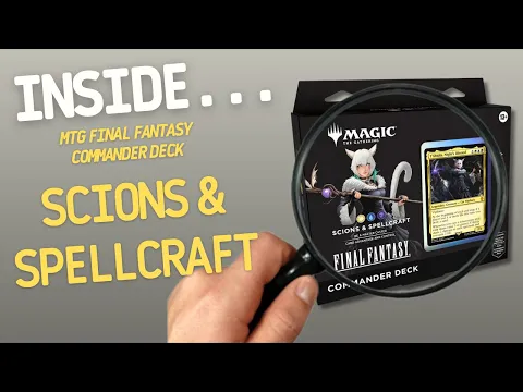 MTG Final Fantasy XIV Commander Deck Scions & Spellcraft | Inside with João Ricardo Ep798