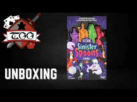 Disney Villains: Sinister Spoons Game Unboxing