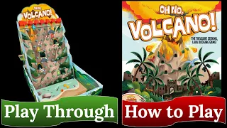 Oh No, Volcano! - How to Play & Play Through