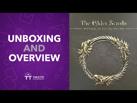 Unboxing Elder Scrolls: Betrayal of the Second Era - The Ultimate Strategy Game!