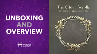 Unboxing Elder Scrolls: Betrayal of the Second Era - The Ultimate Strategy Game!