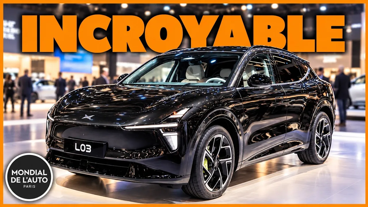 XPENG L03 | À 34 000 €, mieux qu’une Tesla ? | MONDIAL DE L’AUTO PARIS 2026