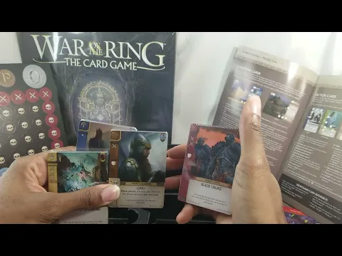 War of the Ring the Card Game   UnBoxing & Read