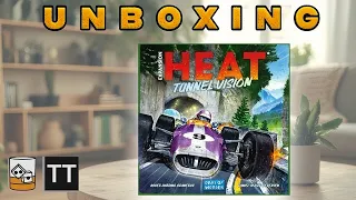 Heat: Tunnel Vision - Satisfying ASMR Board Game Unboxing