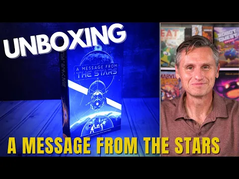 UNBOXING: A Message from the Stars by ALLPLAY #boardgame #boardgames #allplay #unboxing #deduction