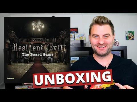 Resident Evil The Board Game Unboxing