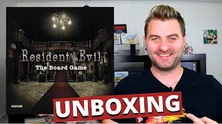 Resident Evil The Board Game Unboxing