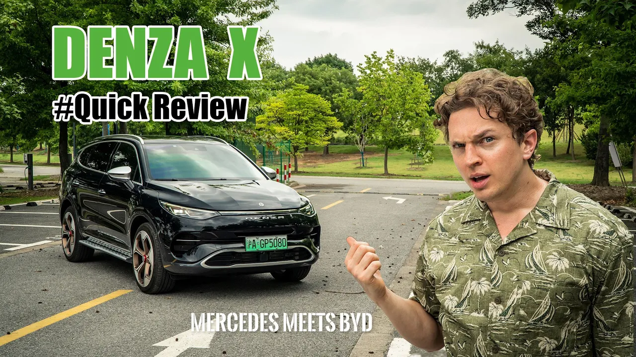 The Denza X Is A BYD Tang Styled By Mercedes-Benz
