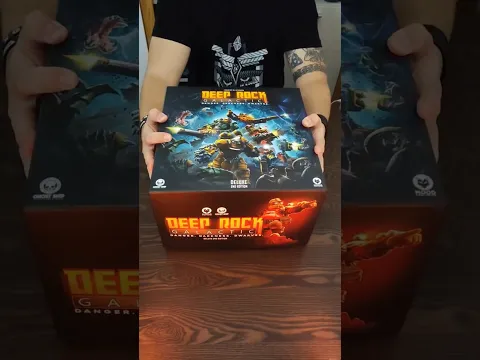 Deep Rock Galactic #boardgame #unboxing #dwarves