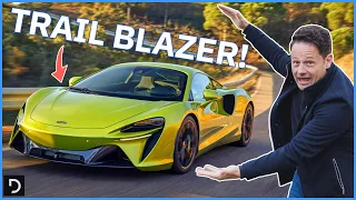 2023 McLaren Artura Track Drive | The Next-Generation Hybrid Supercar | Drive.com.au