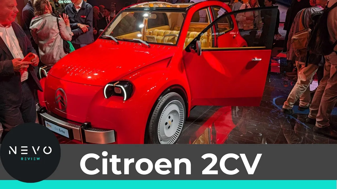 Citroen 2CV at Paris Motor Show