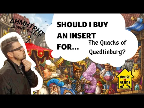 Παρουσιάζουμε Insert για The Quacks of Quedlinburg | House of Nerds