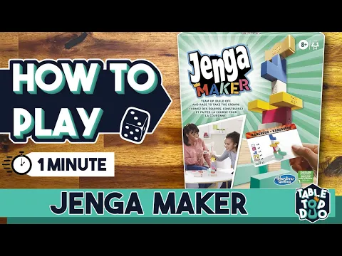 How to Play Jenga Maker in 1 minute