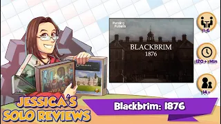 Jessica's Blackbrim: 1876 Solo Review