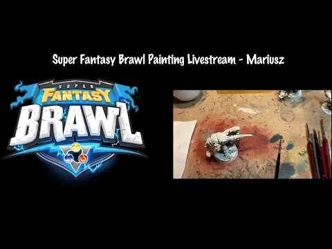Painting Mariusz from SFB using Contrast Paints - live stream