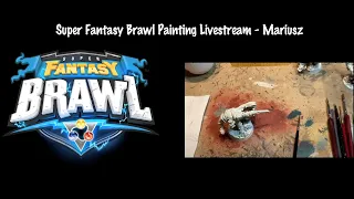 Painting Mariusz from SFB using Contrast Paints - live stream