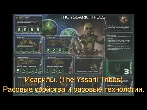 Сумерки Империи 4. Иссарилы. (The Yssaril Tribes) Расовые свойства и расовые технологии