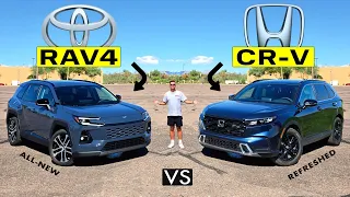 EXTREME BEST SELLERS! -- 2026 Toyota RAV4 vs. 2026 Honda CR-V: Comparison