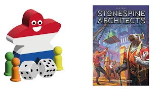 The Game Reporter playing a solo game of Stonespine Architects