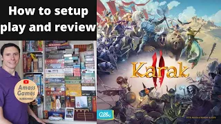 Karak II 2 #howtoplay #review #boardgame #tabletop AmassGames #bgg #games #kids #game #board