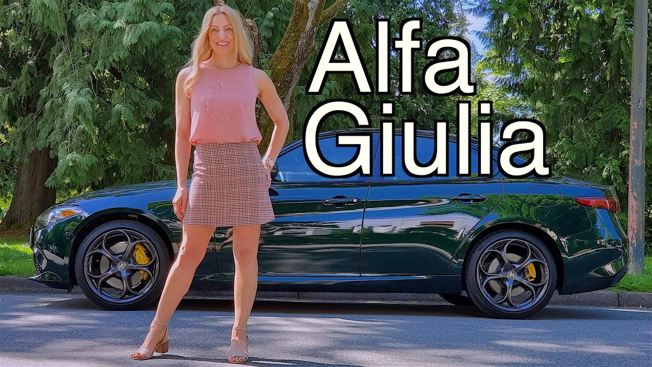 2021 Alfa Romeo Giulia Review // Handling Italian style