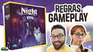 NIGHT AT THE ZOO: Regras, gameplay e opiniões (review)