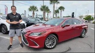 The 2025 Lexus ES 300h Ultra is the MOST fuel efficient midsize luxury sedan