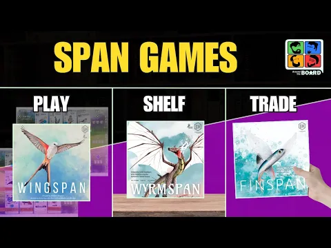 Wingspan vs Wyrmspan vs Finspan - Which will you Play? Shelf? Trade?