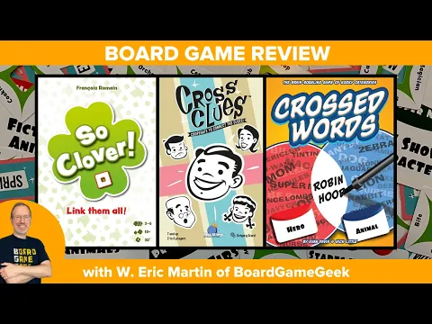 Cross Clues & Crossed Words — Fun & Board Games w/ WEM