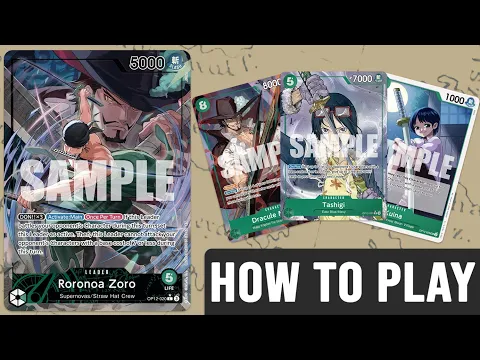 How To Play Green Zoro - One Piece TCG