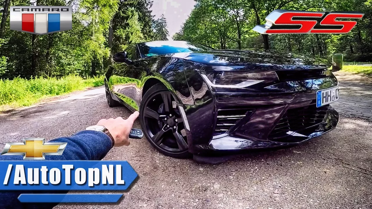 2017 Chevrolet Camaro SS REVIEW POV Test Drive FOREST ROAD & AUTOBAHN by AutoTopNL