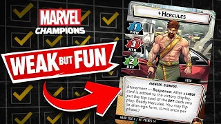 Hercules Hero Review for Marvel Champions