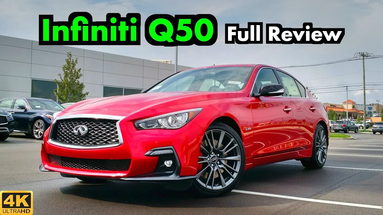 2019 Infiniti Q50 Red Sport 400: FULL REVIEW + DRIVE | The Red Hot and Blazing Fast Q50!