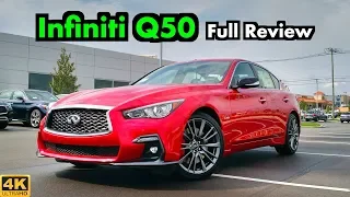 2019 Infiniti Q50 Red Sport 400: FULL REVIEW + DRIVE | The Red Hot and Blazing Fast Q50!