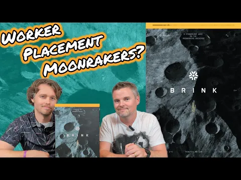 Brink - Worker Placement Version Of Moonrakers?! #Kickstarter Preview