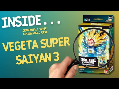 Dragon Ball Fusion World Vegeta (Mini) Super Saiyan 3 FS08 | Inside with João Ricardo Ep800