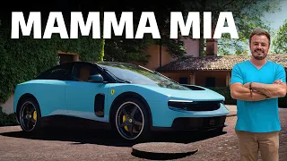 FIRST LOOK at the Ferrari Luce - the first electric Ferrari looks NOTHING like any other Ferrari...