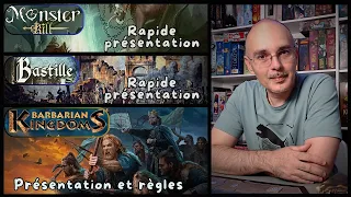 Petit proto deviendra grand! Barbarian Kingdoms, Monster Kill et Bastille