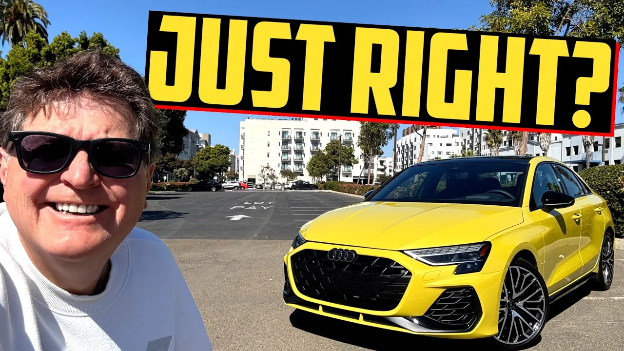 Is the 2025 Audi S3 the Goldilocks Small Sports Sedan?