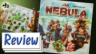 Via Nebula Brettspiel Review Martin Wallace Space Cowboys / GER