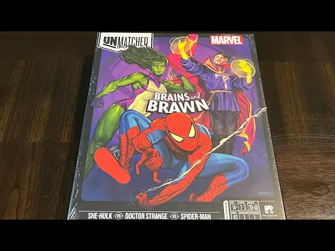 Unmatched: Brains and Brawn (Restoration) - Unbox & First Look