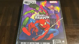 Unmatched: Brains and Brawn (Restoration) - Unbox & First Look