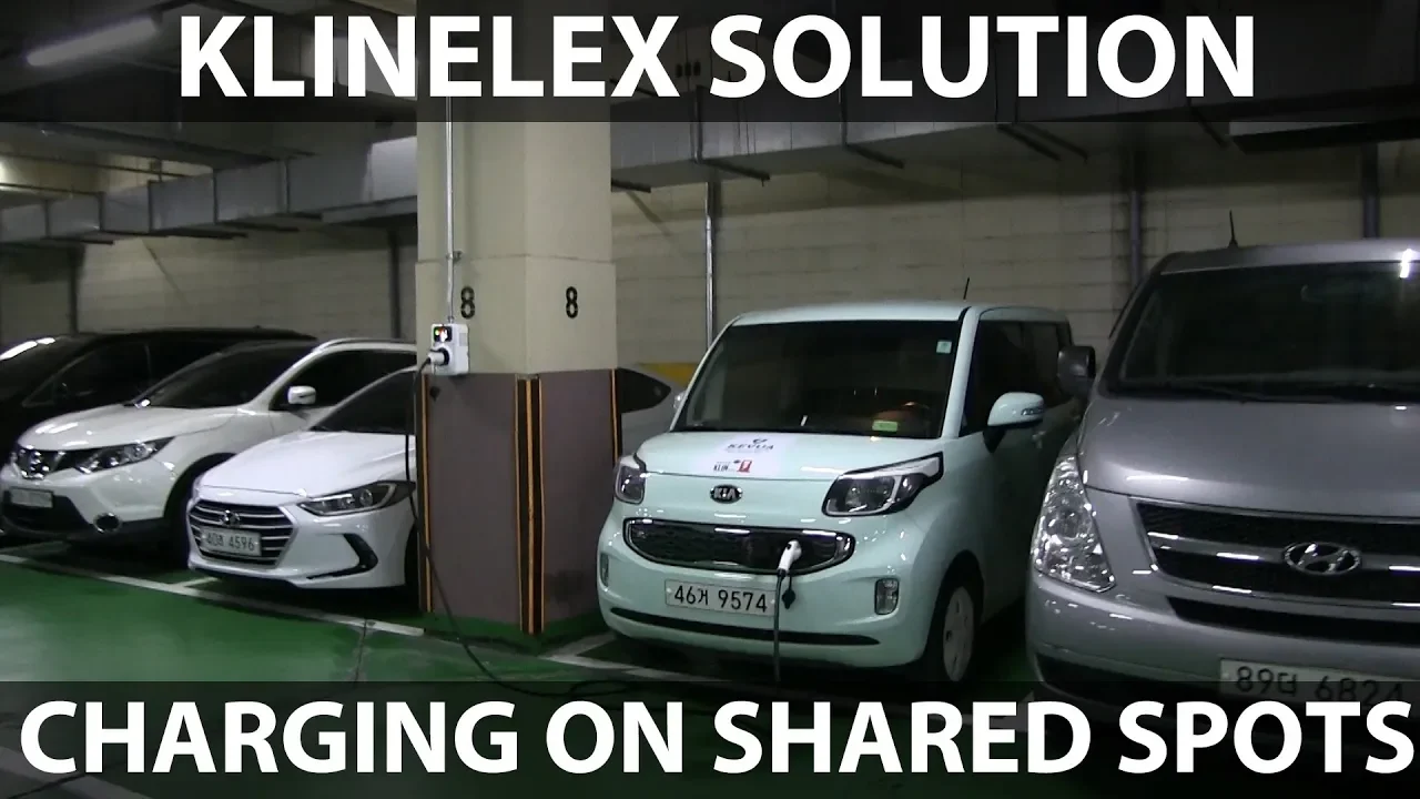 Klinelex charging solution for shared spots