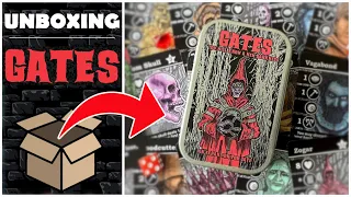 🎉 Unboxing Gates - A Mint Tin Expansion For Gate! 🎲 Solo Adventure Awaits!