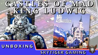 Castles of Mad King Ludwig 2nd ED Unboxing | Components & First Impressions