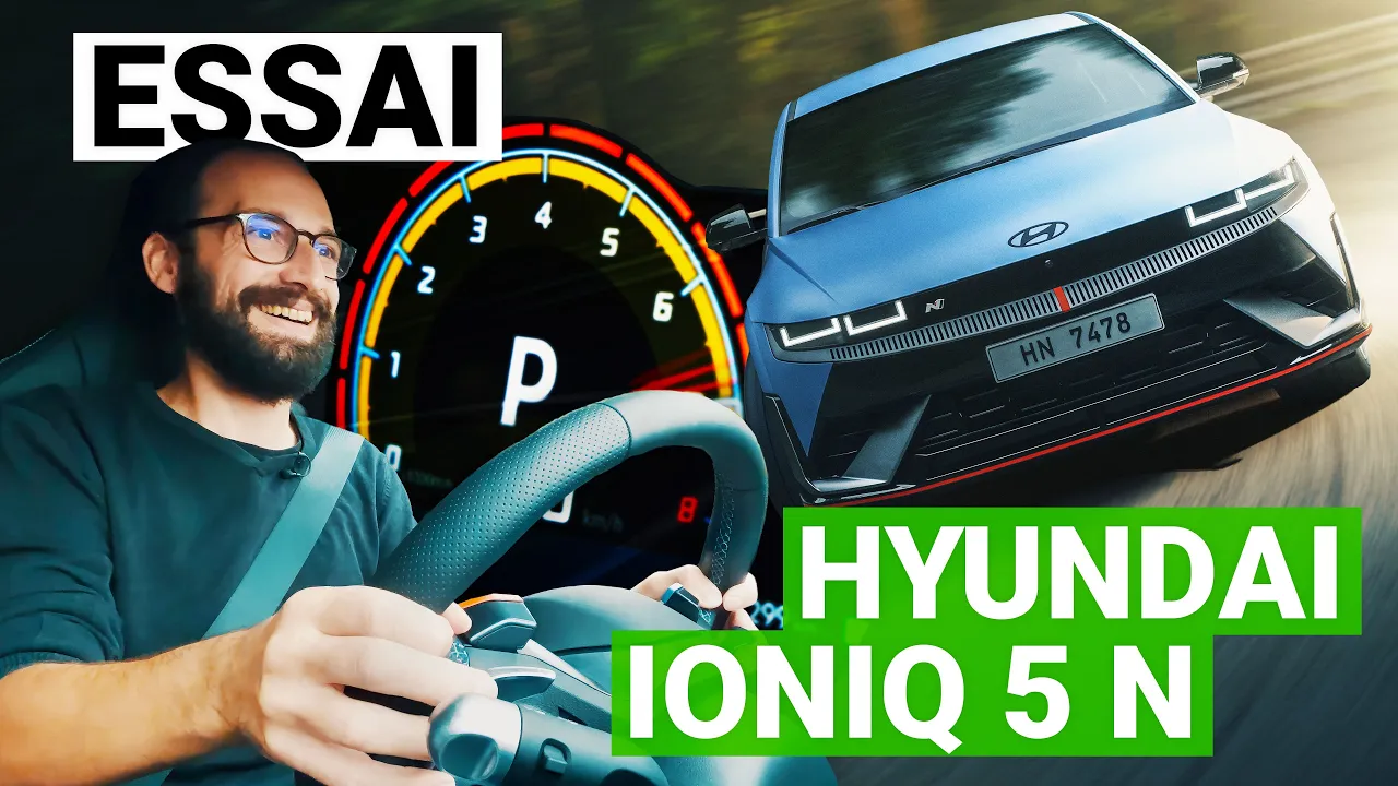 Essai Hyundai Ioniq 5 N : La voiture qui vous fait oublier que c'est une électrique !