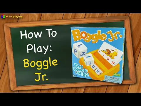 How to play Boggle Jr